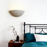 Cement Wall Sconce with Upward Light for Modern Interiors