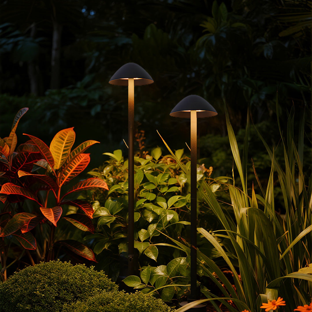 Mushroom Garden Lights Modern LED Landscape Lighting Set