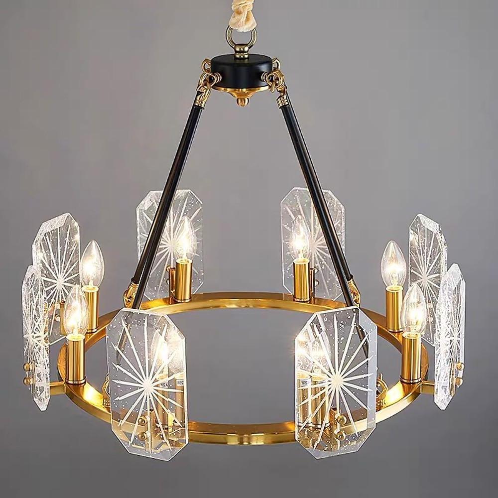 Wagon Wheel Chandeliers 8 Or 10 Lights Gold Finish