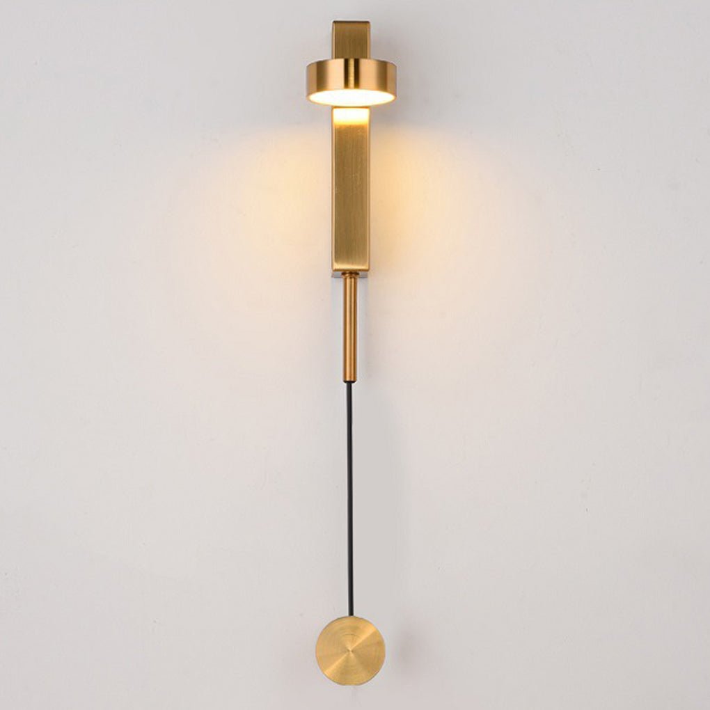 Nordic 180 Rotatable Adjustable Led Rotary Switch Wall Lamp For Bedside Aisle