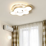 Nordic Cartoon Cloud Three Tone Light Led Dimmable Decorative Ceiling Lamp