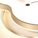 Nordic Cartoon Cloud Three Tone Light Led Dimmable Decorative Ceiling Lamp