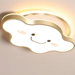 Nordic Cartoon Cloud Three Tone Light Led Dimmable Decorative Ceiling Lamp