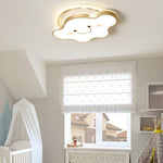 Nordic Cartoon Cloud Three Tone Light Led Dimmable Decorative Ceiling Lamp