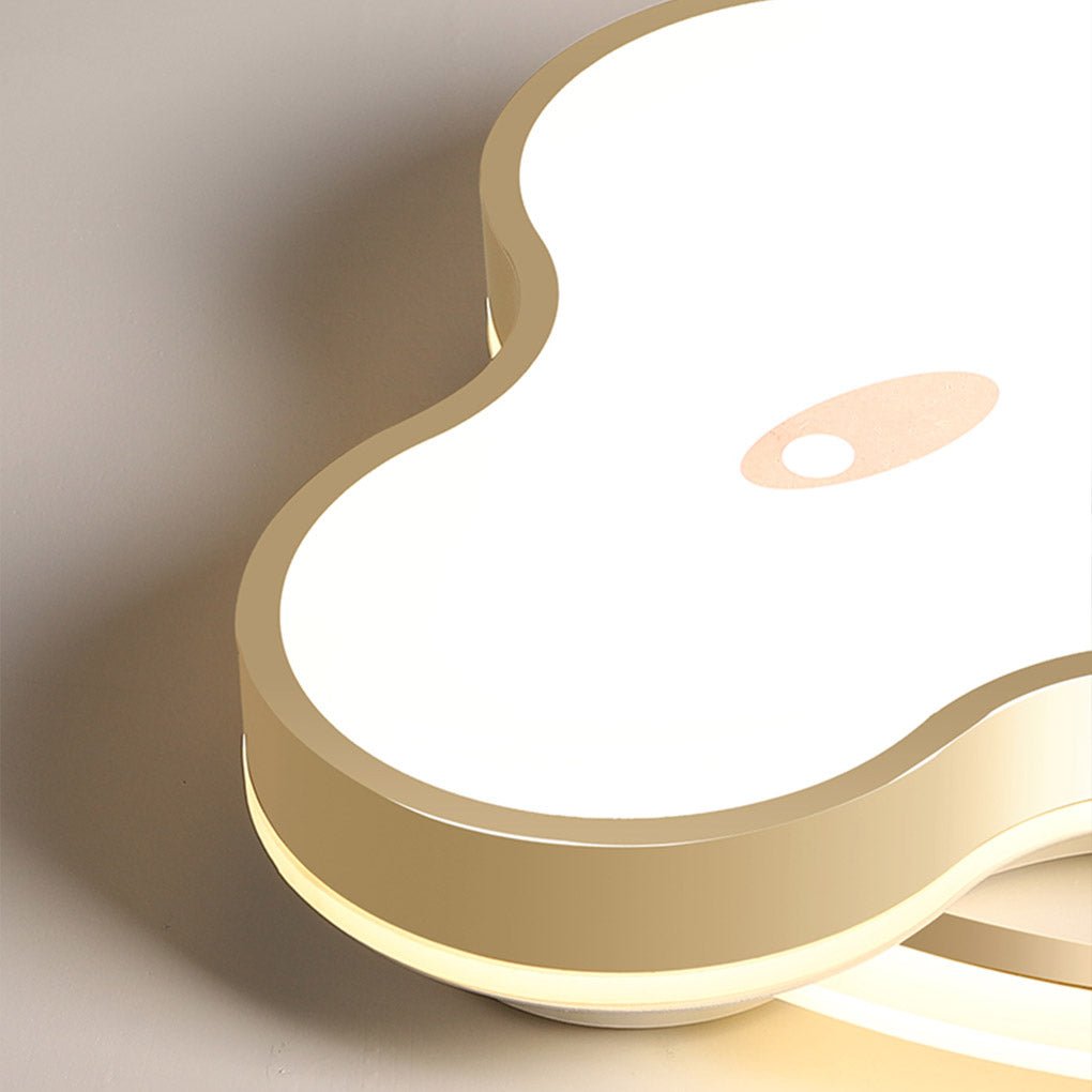 Nordic Cartoon Cloud Three Tone Light Led Dimmable Decorative Ceiling Lamp