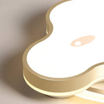Nordic Cartoon Cloud Three Tone Light Led Dimmable Decorative Ceiling Lamp