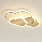 Arc Cloud LED Flush Mount Ceiling Light – Nordic Modern Dimmable