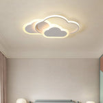 Arc Cloud LED Flush Mount Ceiling Light – Nordic Modern Dimmable