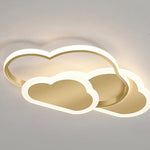 Arc Cloud LED Flush Mount Ceiling Light – Nordic Modern Dimmable