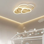 Arc Cloud LED Flush Mount Ceiling Light – Nordic Modern Dimmable