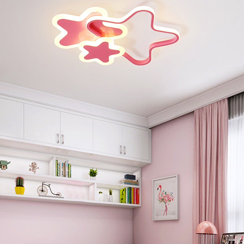 Nordic Creative Cartoon Ceiling Lamp For Bedroom Childrens Room