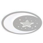 Nordic Creative Led Ultra Thin 3 Color Adjustable Ceiling Light With Remote Control