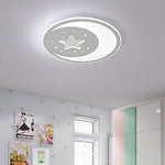 Nordic Creative Led Ultra Thin 3 Color Adjustable Ceiling Light With Remote Control