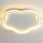 Nordic Creative Ultra Thin Cloud Shape Three Color Adjustable Led Ceiling Lamps