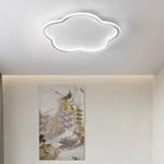 Nordic Creative Ultra Thin Cloud Shape Three Color Adjustable Led Ceiling Lamps