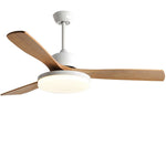 Nordic Frequency Conversion Dimmable Led Ceiling Fan Lamp With Remote Control