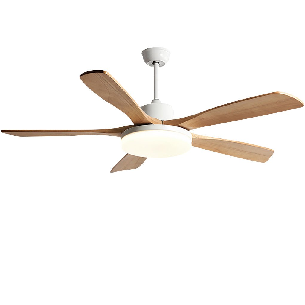 Nordic Frequency Conversion Dimmable Led Ceiling Fan Lamp With Remote Control