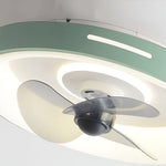 Nordic Inverter Ceiling Fan Light Ultra Thin Silent Ceiling Fan Lamp Intelligent
