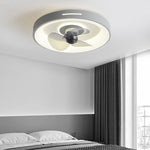 Nordic Inverter Ceiling Fan Light Ultra Thin Silent Ceiling Fan Lamp Intelligent