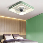 Nordic Inverter Ceiling Fan Light Ultra Thin Silent Ceiling Fan Lamp Intelligent