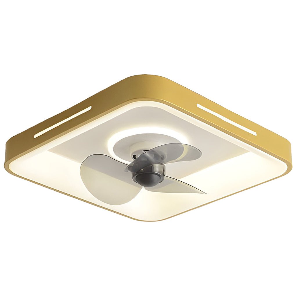 Nordic Inverter Ceiling Fan Light Ultra Thin Silent Ceiling Fan Lamp Intelligent