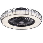 Nordic Invisible Fan Blades Stepless Dimming Integrated Ceiling Fan Lamp