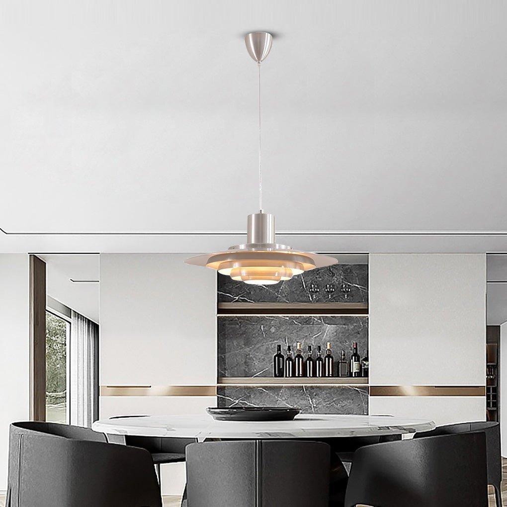 Nordic Minimalism Multi Layer Creative Design Decorative Pendent Lighting For Coffee Bar Dining Table