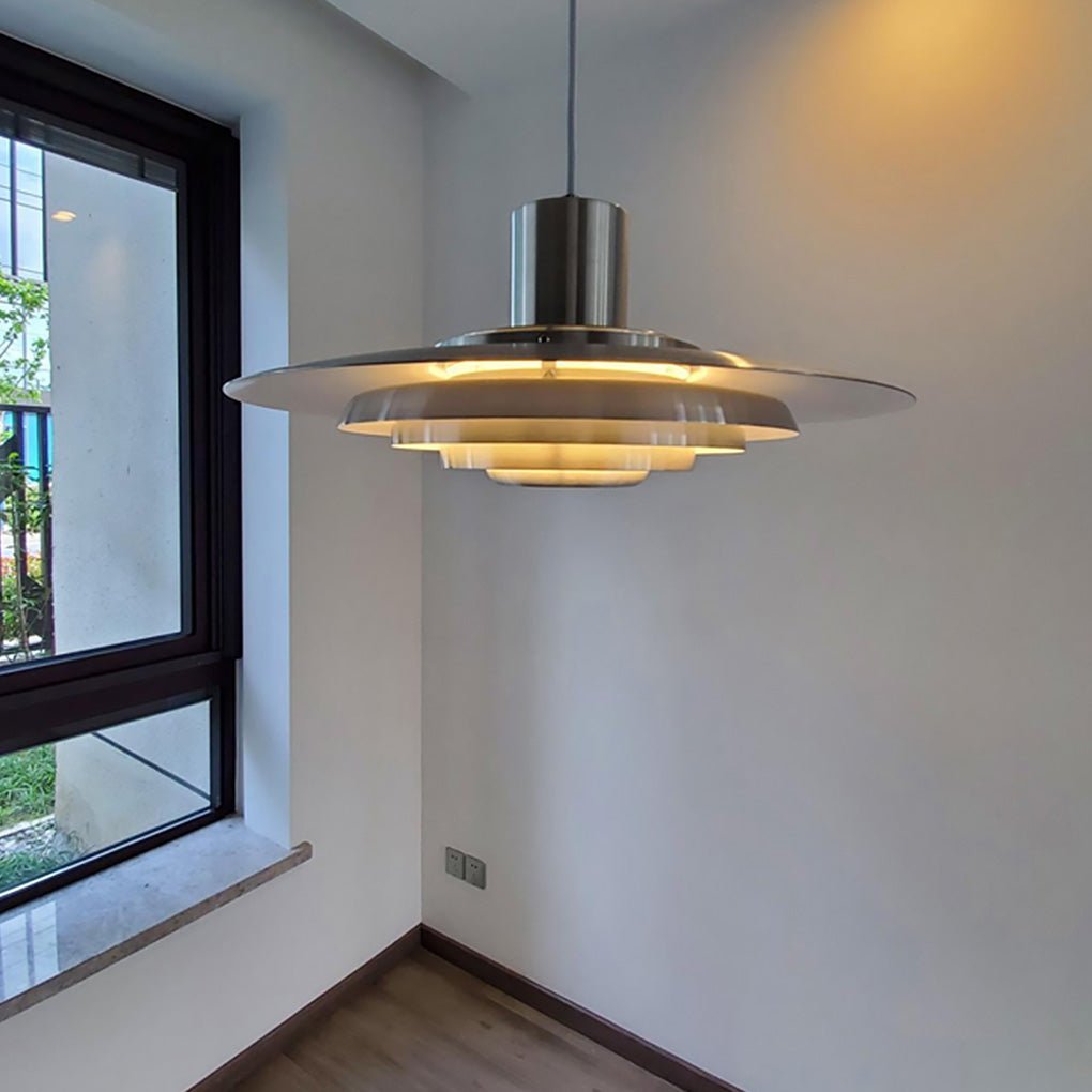 Nordic Minimalism Multi Layer Creative Design Decorative Pendent Lighting For Coffee Bar Dining Table