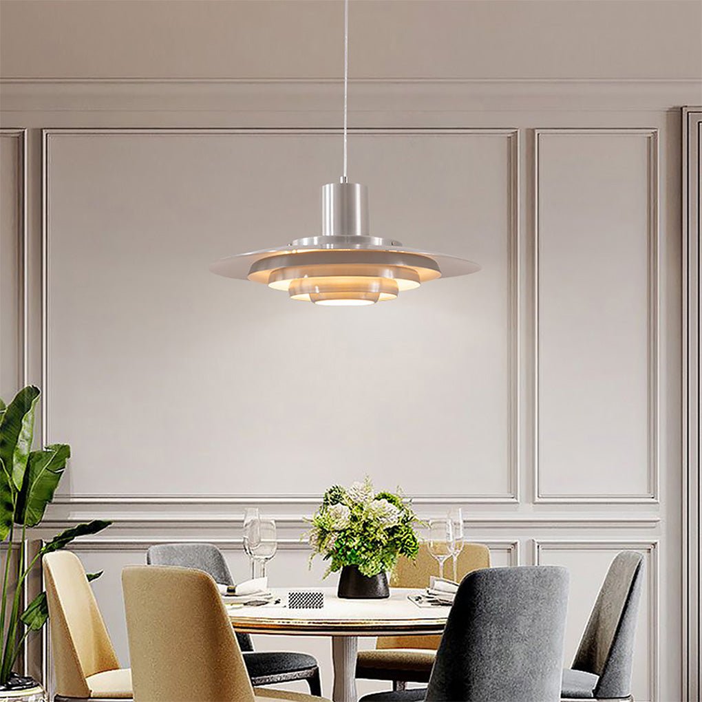 Nordic Minimalism Multi Layer Creative Design Decorative Pendent Lighting For Coffee Bar Dining Table