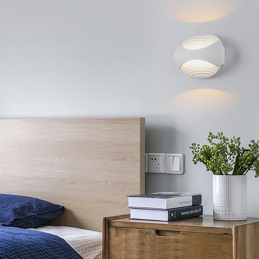 Nordic Minimalist Creative Waterproof Led Background Wall Sconces