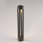 Minimalist Four-Post LED Bollard Light for Modern Landscapes