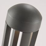 Minimalist Four-Post LED Bollard Light for Modern Landscapes
