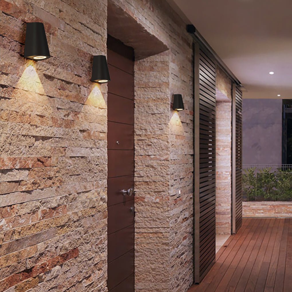 Nordic Minimalist Outdoor Led Waterproof Wall Light For Courtyard Aisle Balcony