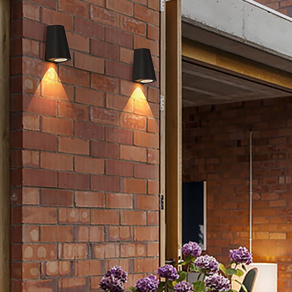 Nordic Minimalist Outdoor Led Waterproof Wall Light For Courtyard Aisle Balcony