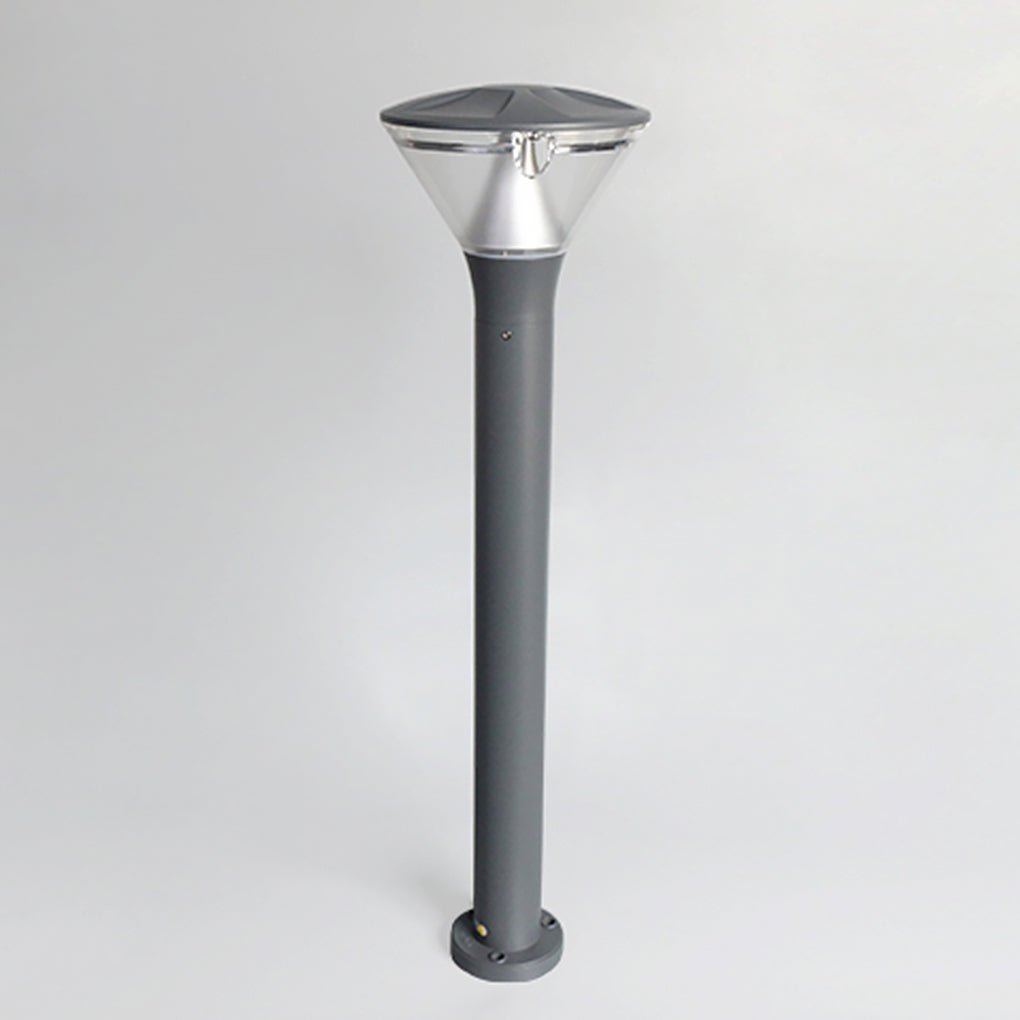 Nordic Round LED Outdoor Wall Sconce and Post Light in Die-Cast Aluminum