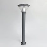 Nordic Round LED Outdoor Wall Sconce and Post Light in Die-Cast Aluminum