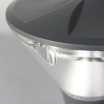 Nordic Round LED Outdoor Wall Sconce and Post Light in Die-Cast Aluminum