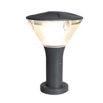 Nordic Round LED Outdoor Wall Sconce and Post Light in Die-Cast Aluminum