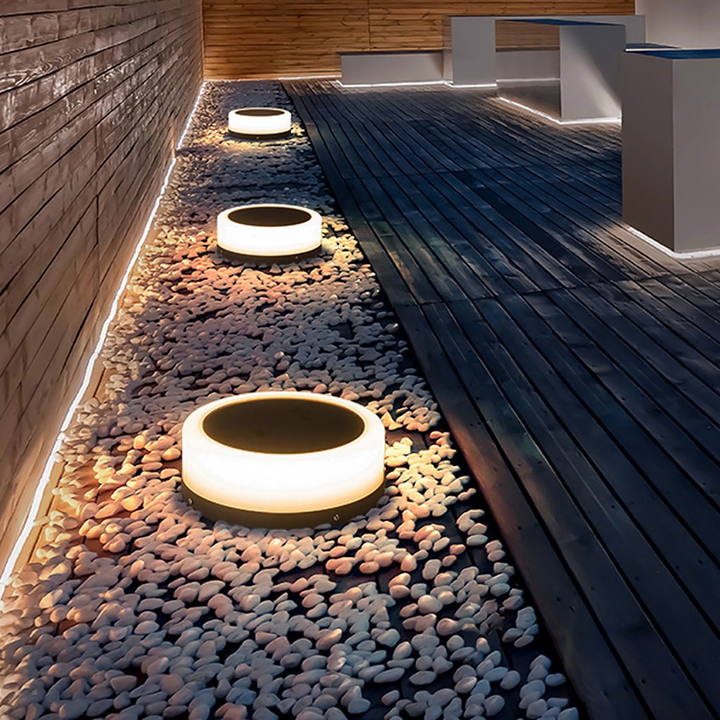 Nordic Minimalist Solar Outdoor Courtyard Waterproof Led Landscape Decorative Lamp