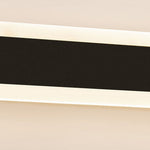 Linear LED Wall Sconce in Matte Black | Modern Minimalist Lighting