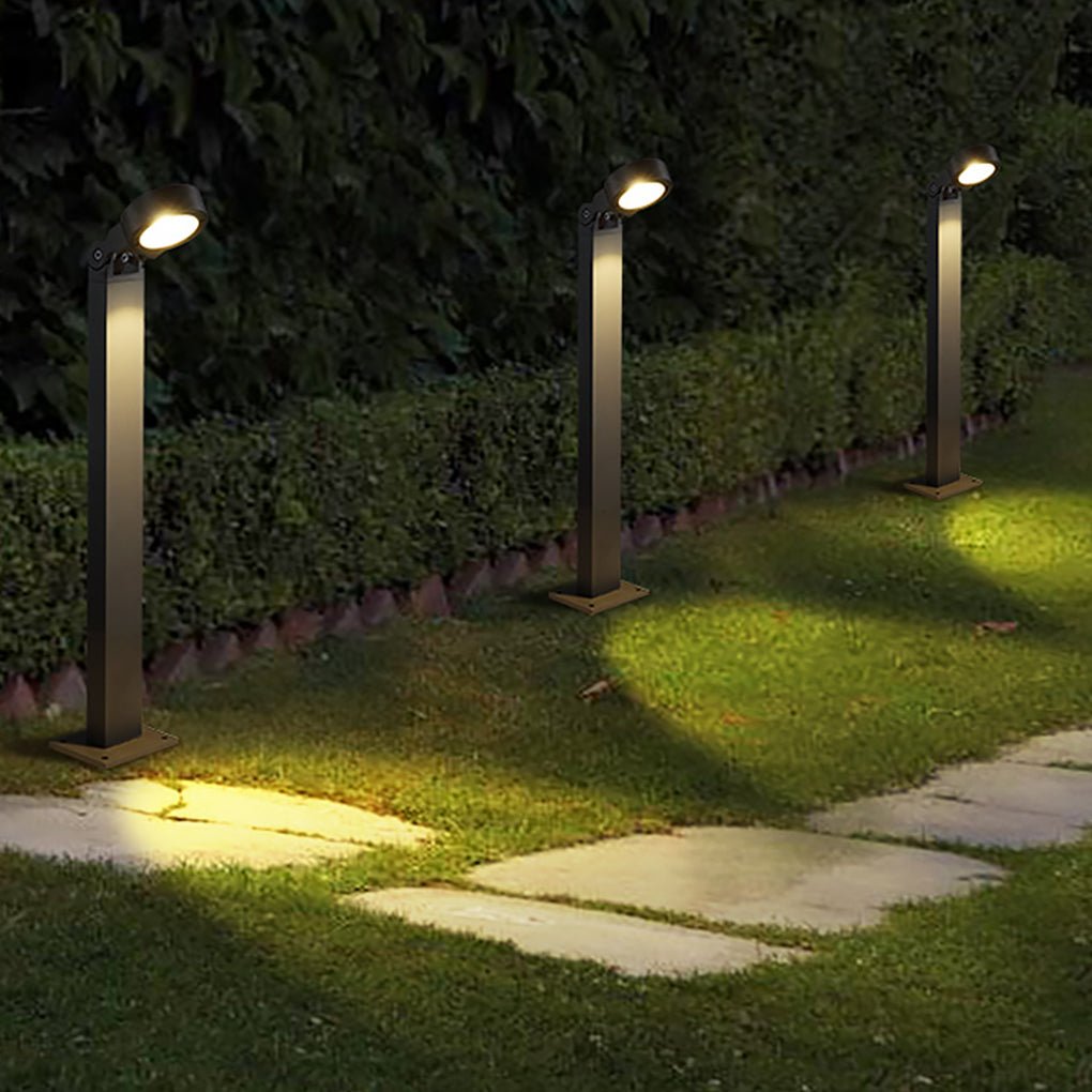 Nordic Minimalist Adjustable LED Lawn Light for Modern Landscapes