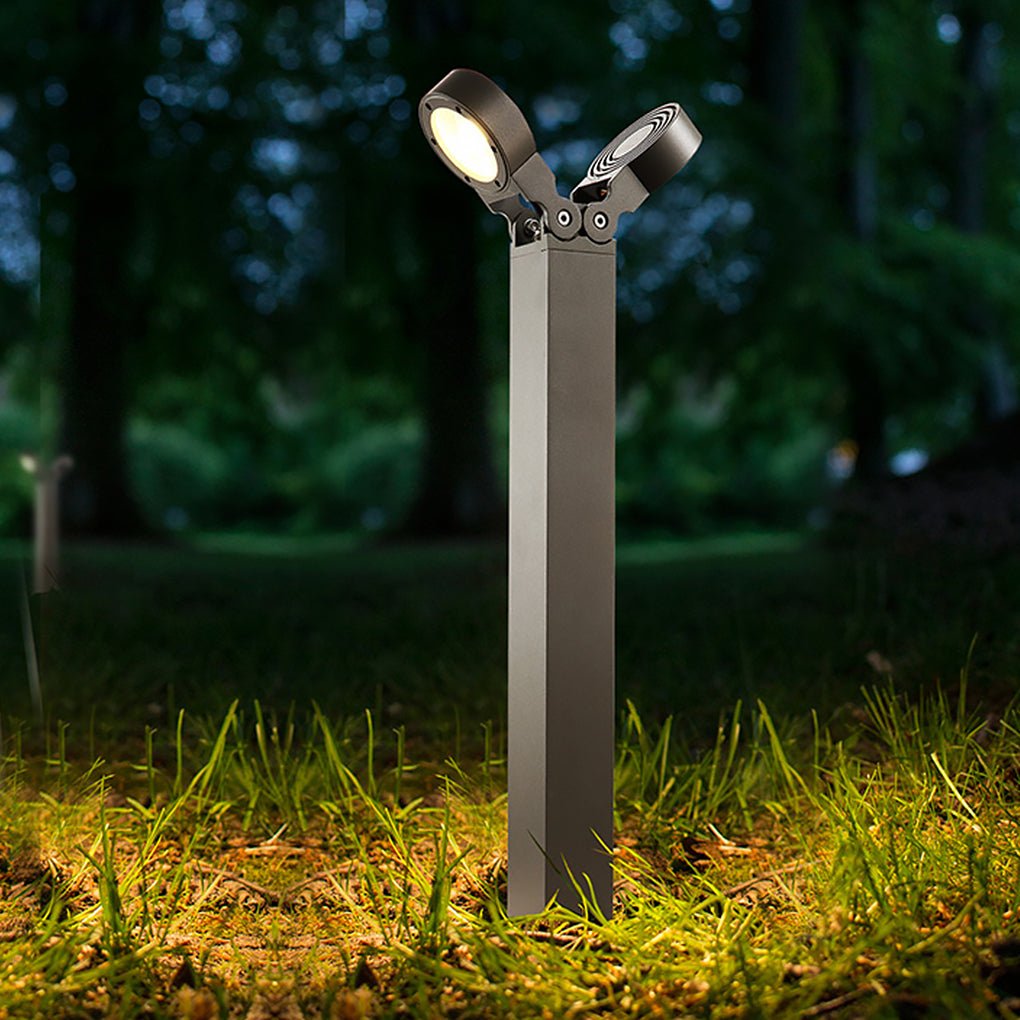 Nordic Minimalist Adjustable LED Lawn Light for Modern Landscapes