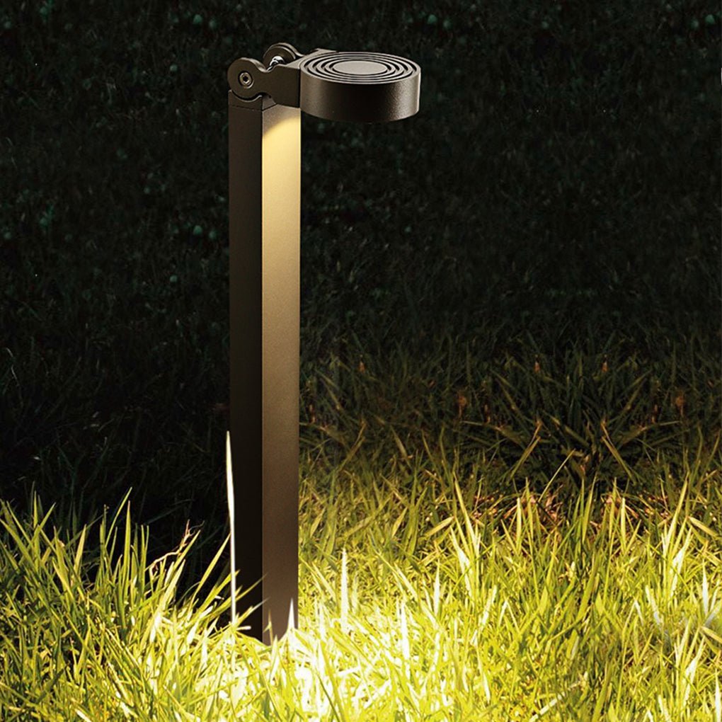 Nordic Minimalist Adjustable LED Lawn Light for Modern Landscapes