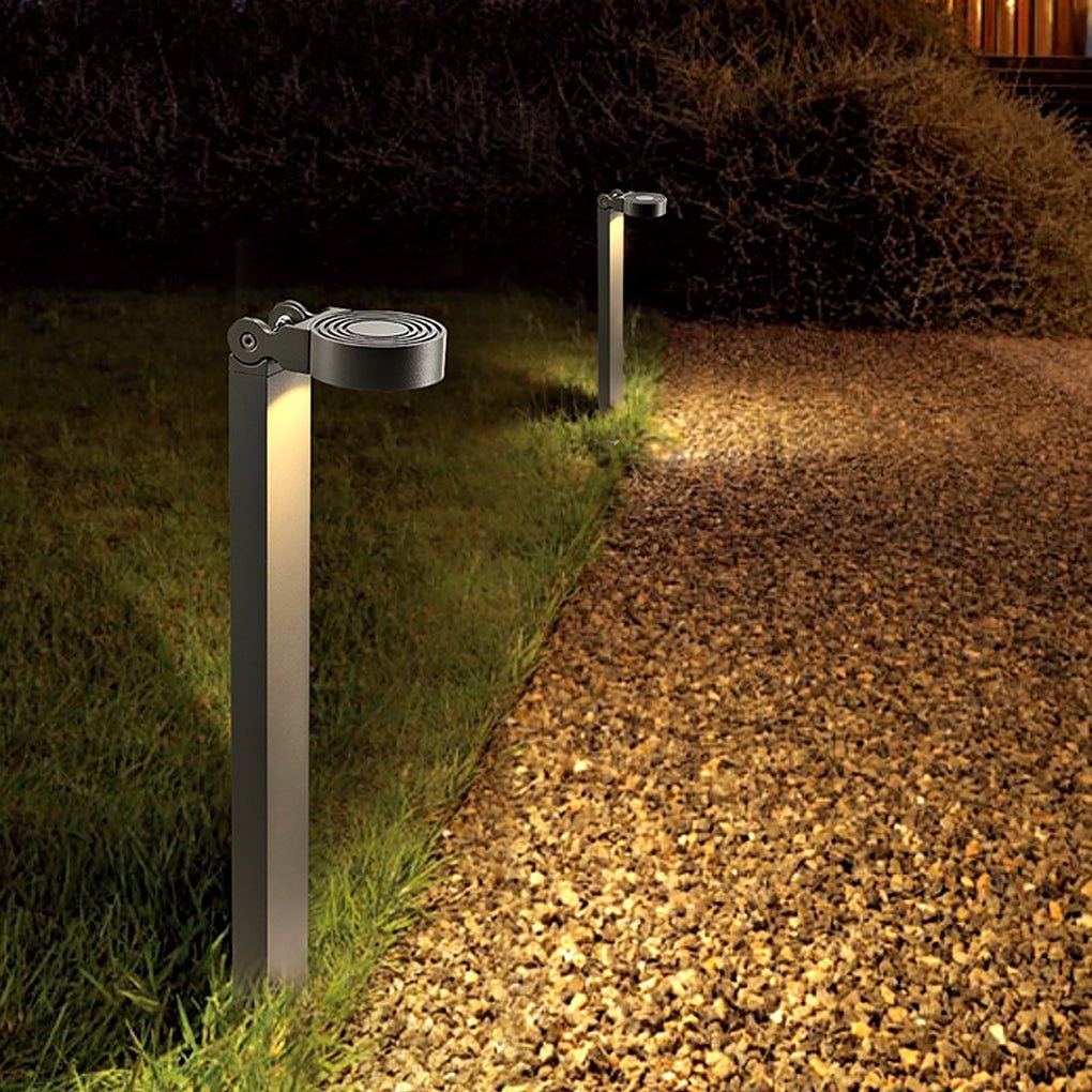 Nordic Minimalist Adjustable LED Lawn Light for Modern Landscapes