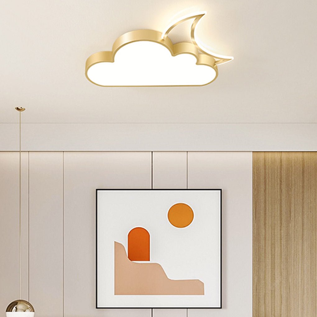 Nordic Modern Creative Cartoon Three Tone Light Led Decorative Ceiling Lamps