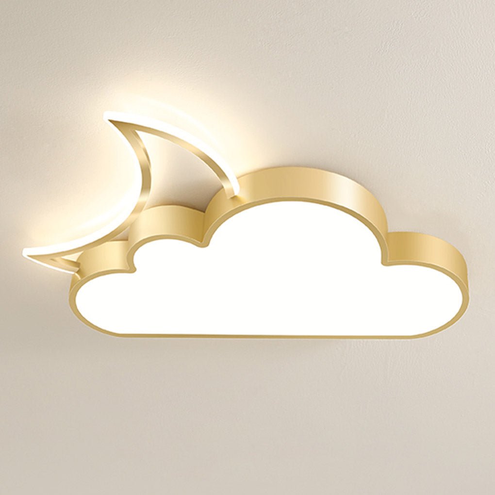 Nordic Modern Creative Cartoon Three Tone Light Led Decorative Ceiling Lamps