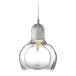 Nordic Post Modern Minimalist Glass Chandelier For Bedside Entryway Bar