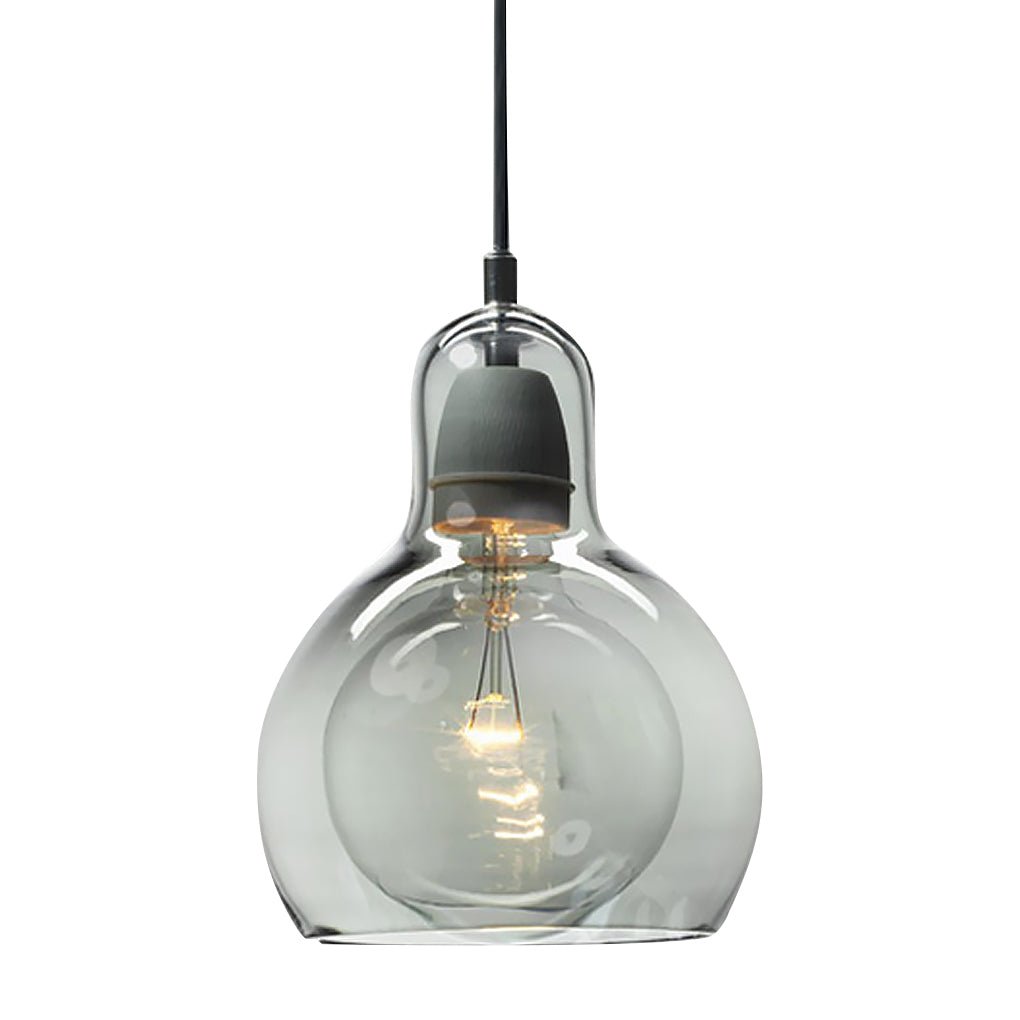 Nordic Post Modern Minimalist Glass Chandelier For Bedside Entryway Bar