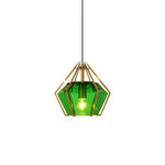 Nordic Postmodern Personality Art Glass Pendant Light For Bedside Bar