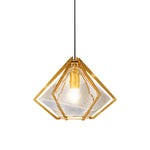 Nordic Postmodern Personality Art Glass Pendant Light For Bedside Bar